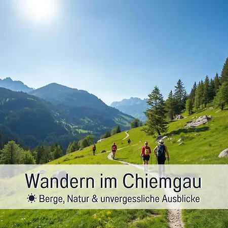 Alpenstudio Sachrang - Terrasse & Bergblick - Ruhe & Pur Aschau im Chiemgau