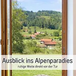 Alpenstudio Sachrang - Terrasse & Bergblick - Ruhe & Pur 아파트